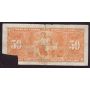 1937 Canada $50 banknote Coyne Towers B/H4839224 missing corner