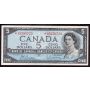 1954 Canada $5 replacement note Beattie Rasminsky *V/S 0256723 nice EF+