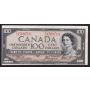 1954 Canada $100 devils face banknote VF25 