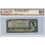 1954 Bank of Canada $20 BCS EF40