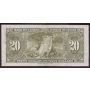 1937 Canada $20 banknote Coyne Towers J/E9753829 VF