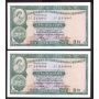 8x 1983 Hong Kong HSBC $10 banknotes Choice UNC63 or better