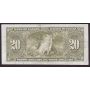 1937 Canada $20 banknote Coyne Towers J/E8300040 nice VF