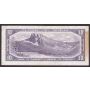 1954 Canada $10 dollar replacement note F15 stains