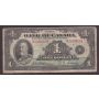 1935 Canada $1 dollar banknote VG10 condition