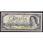 1954 Canada $20 devils face banknote Coyne Towers A/E1534622 VF pencil mark 