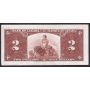 1937 Canada $2 note Coyne Towers K/R9700350 CH AU/UNC minor margin ink