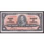 1937 Canada $2 note Coyne Towers K/R4123548 CH AU/UNC 