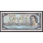 1954 Canada $5 replacement note BC-39bA *V/S0171319 EF stains