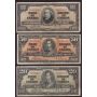 1937 Bank of Canada banknote set $1 $2 $5 $10 $20 $50 $100 