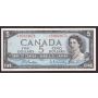 1954 Canada $5 replacement note BC-39bA *S/S0323671 EF light stains