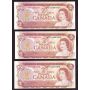 10x 1974 Canada $2 banknotes 10-notes all Choice Uncirculated 