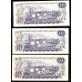 12x 1971 Canada $10 banknotes 12-notes all Choice AU/UNC