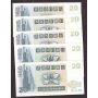 10x 1992-95 Hong Kong Standard Chartered Bank $20 notes 