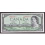 1954 Canada $1 devils face banknote  Coyne Towers F/A2891515 BC-29a VF+