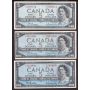 20X 1954 Canada $5 bank notes 20-notes VF or better