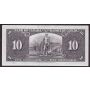 1937 Canada $10 banknote Coyne Towers Z/D7521110 Choice EF/AU EPQ