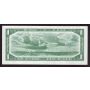 1954 Canada $1 devils face banknote Coyne Towers  B/A1746870 Choice AU