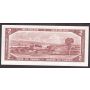 1954 Canada $2 banknote Beattie Coyne W/B2374467 BC-38a Choice AU