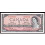 1954 Canada $2 banknote Lawson Bouey E/U7556503 Choice Uncirculated