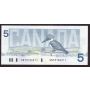 1986 Canada $5 banknote Theissen Crow GNT3156211 BC-56b GEM UNC+