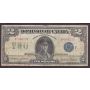 1923 Canada $2 banknote Campbell Sellar Blue Seal S-380237 DC-26i nice FINE+