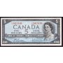 1954 Canada $5 banknote Beattie Rasminsky L/X3415188 Choice UNC