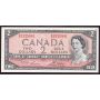 1954 Canada $2 banknote Lawson Bouey O/G9325841 Choice Uncirculated