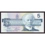 1986 Canada $5 banknote Crow Bouey BBPN EOH 9778301 Choice AU/UNC