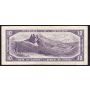 1954 Canada $10 banknote Beattie Rasminsky T/V5452462 VF