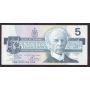 1986 Canada $5 banknote Crow Bouey BBPN EOH 52379090 Choice AU/UNC