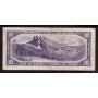 1954 Canada $10 devils face banknote Coyne Towers B/D9143372 VG/F