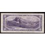 1954 Canada $10 devils face banknote Coyne Towers D/D1890653 VG/F