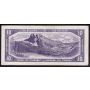 1954 Canada $10 devils face banknote Beattie Coyne VF 