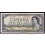 1954 Canada $20 devils face banknote Coyne Towers A/E3175392 VF