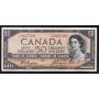 1954 Canada $50 banknote Beattie Coyne A/H3467390 EF