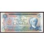 1972 Canada $5 banknote Lawson Bouey CR2686555 BC-48b Choice AU/UNC
