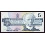 1986 Canada $5 banknote Crow Bouey ENE3535700 Choice UNC EPQ