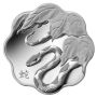 2013 $15 Lunar Lotus Year of the Snake - Pure Silver Coin