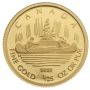 2005 Canada 50 Cent 1/25 Oz Pure Gold Coin Voyageur