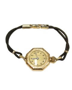 Circa 1919 Ladies 10K Gold Primrose Wristwatch – Antique Elegance