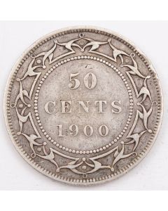 1900 Newfoundland 50 cents VF