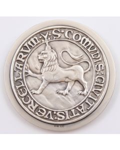 Società Storica Vercellese .800 silver medal A.Luigi Avonto 
