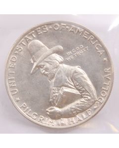 1920 Pilgrim Half Dollar ICCS MS-63