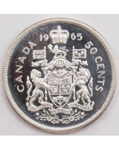 1965 Canada 50 cents  Choice Prooflike