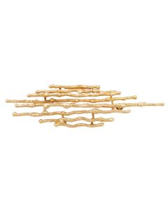 CAVELTI 18K yellow gold abstract brooch 15.64 grams Choice condition