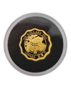 2015 Canada $150 Blessings of Prosperity Ox 10.4g .99999 Pure Gold Proof Coin
