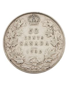 1932 Canada 50 cents nice FINE+