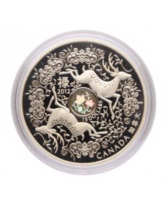 2012 $15 Fine Silver Coin – Maple of Good Fortune