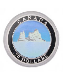 2004 $20 Fine Silver Coin: Natural Wonders – Icebergs